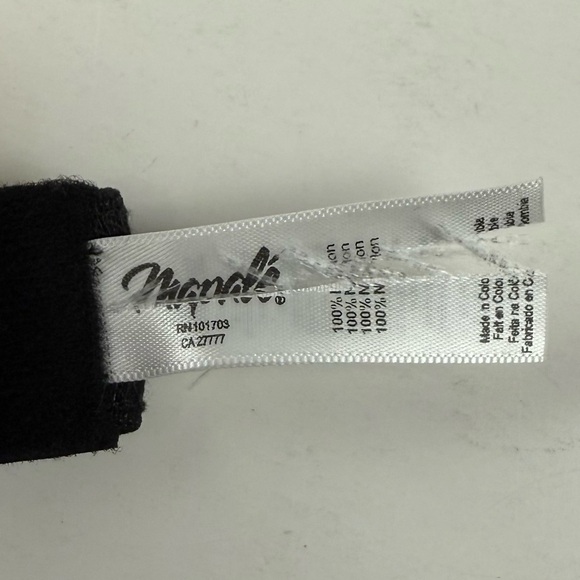 NEW Mapale Sheer Mesh Thong Bra Set Womens M / L Black NWOT - Picture 12 of 16